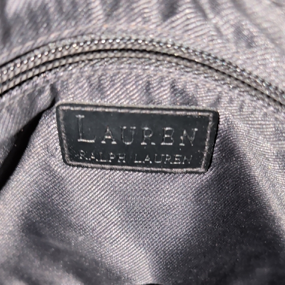 Ralph Lauren Red Black And White Purse - Picture 11 of 16